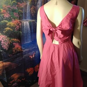 Vineyard Vines Women’s size medium A-line pink knee length spring dress